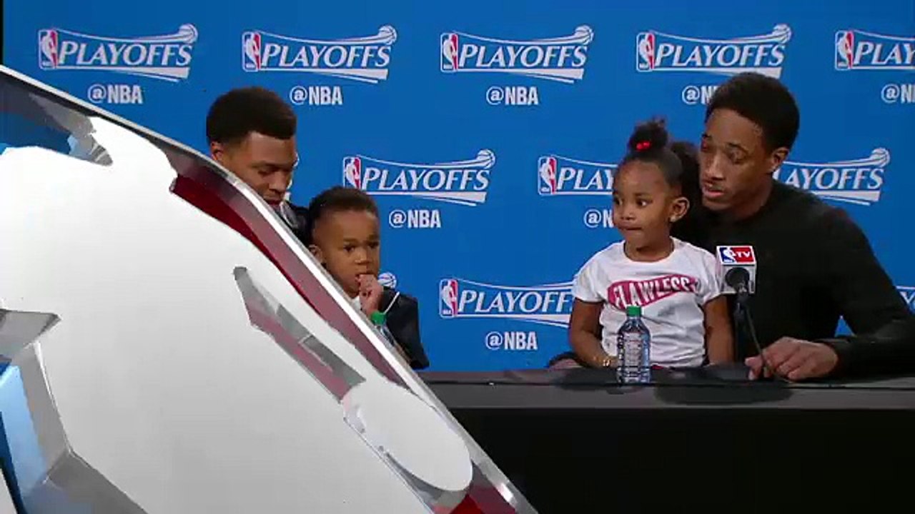 Raptors ekibi galibiyet sonrası konuştu