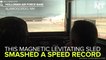 Watch This MagLev Sled Shred A World Speed Record