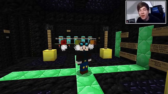 DanTDM Minecraft | FRUIT NINJA IN MINECRAFT!! | Custom Map