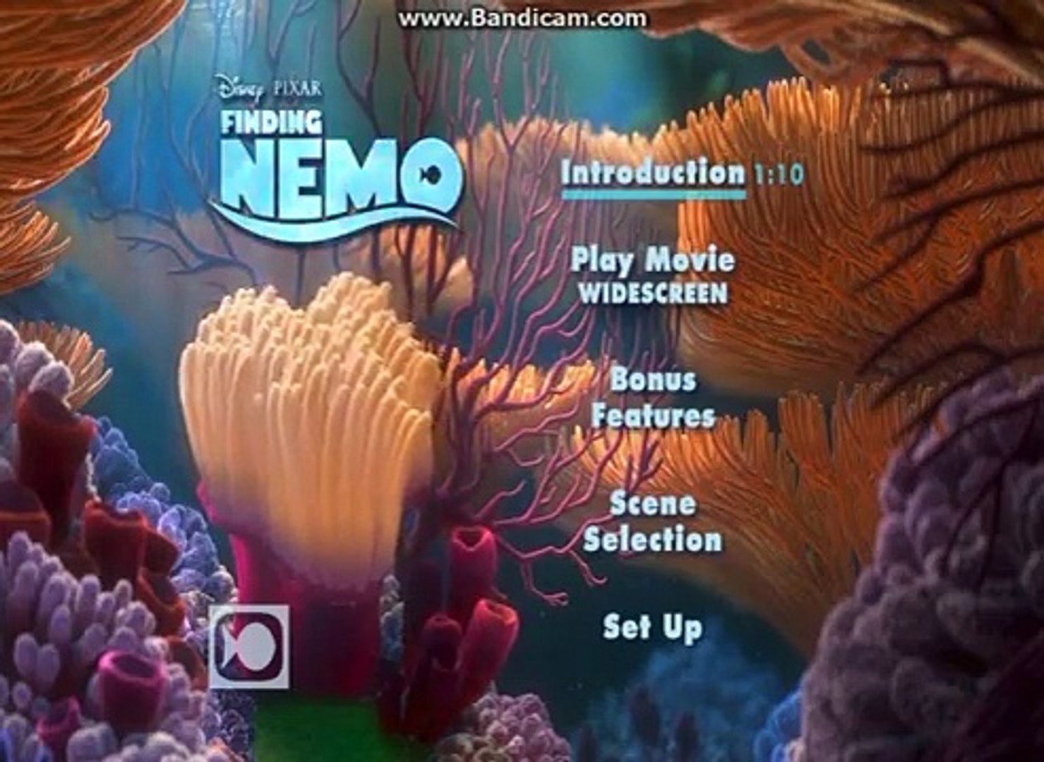 Finding Nemo Dvd Menu