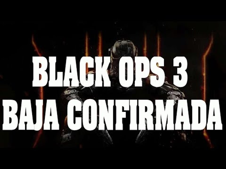 Call of Duty Black Ops 3 - Baja confirmada