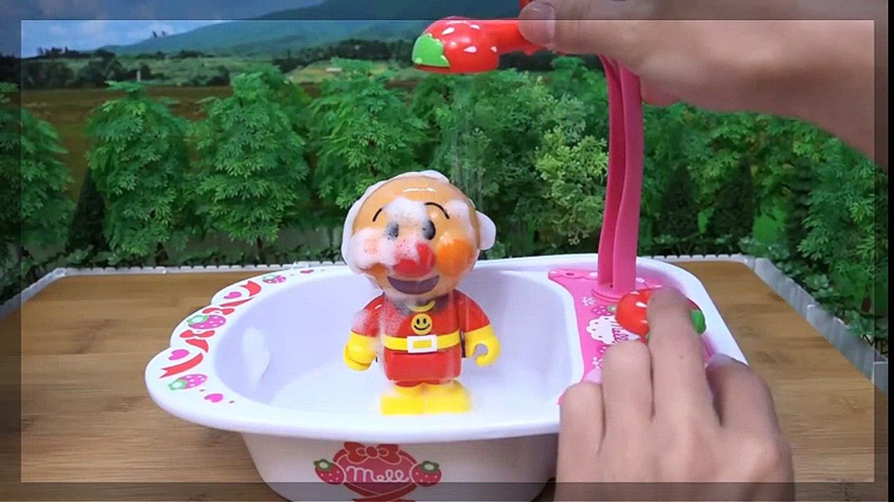Lavado de ducha! Anpanman juguetes | HD
