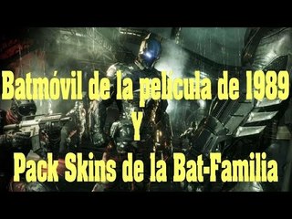 Batman: Arkham Knight - Pack Batmóvil de la Película de 1989