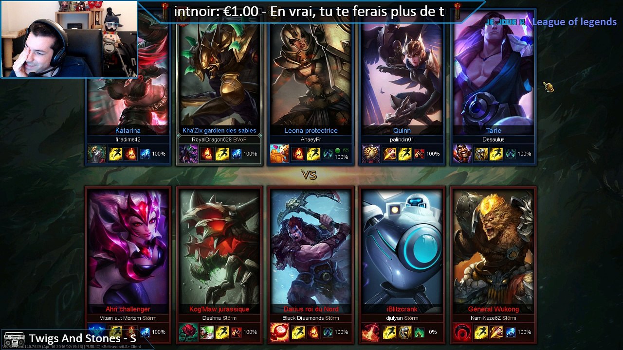 21/04 - Lol - Leona Taric Bot