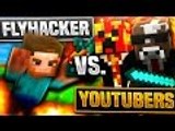 PrestonPlayz - Minecraft | FLY HACKER VS YOUTUBERS!! | Minecraft TEAM SKYWARS