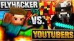 PrestonPlayz - Minecraft | FLY HACKER VS YOUTUBERS!! | Minecraft TEAM SKYWARS