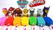 PAW PATROL Learn Colors and Make Play Doh Popsicles for the Paw Patrol