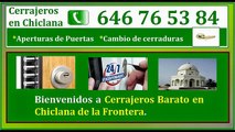 Cerrajeros Chiclana de la Frontera 24 horas, 646 76 53 84 -Cerrajeros en Chiclana de la Frontera