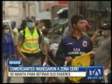 Manta permite a comerciantes el ingreso a la zona cero