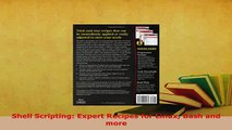 Download  Shell Scripting Expert Recipes for Linux Bash and more Free Books