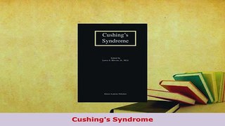PDF  Cushings Syndrome PDF Online