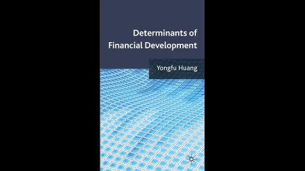 Determinants of Financial Development