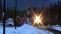 Canadian Pacific 4 Trains @ BANFF AB CANADA!!!