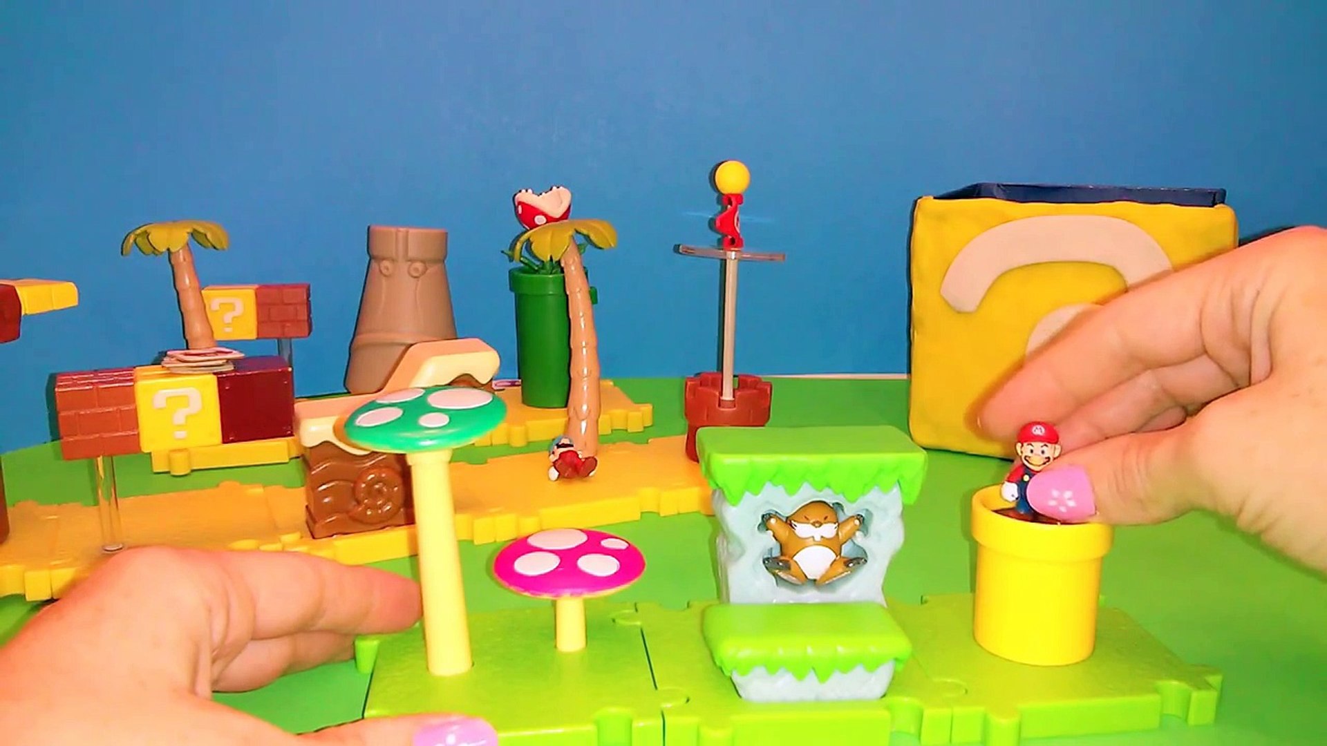World Of Nintendo Wii U Mario Bros Microland And Figures Video Dailymotion