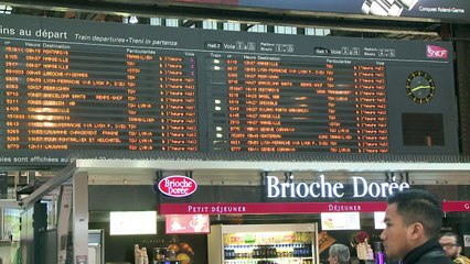 Le trafic SNCF fortement perturbé par une grève