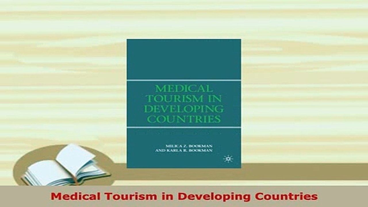 Download  Medical Tourism in Developing Countries Download Online