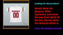 Derek Hale 00 Beacon Hills Cyclones Lacrosse Jersey Teen Wolf TV Series, Derek-Hale-00-Beacon-Hills-2