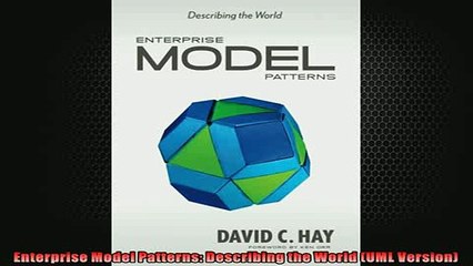 READ book  Enterprise Model Patterns Describing the World UML Version  FREE BOOOK ONLINE