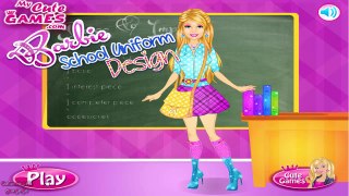 Barbie School Uniform Design - Barbie Games - Barbie Dress Up Game for Girls