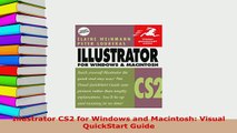 Download  Illustrator CS2 for Windows and Macintosh Visual QuickStart Guide Free Books