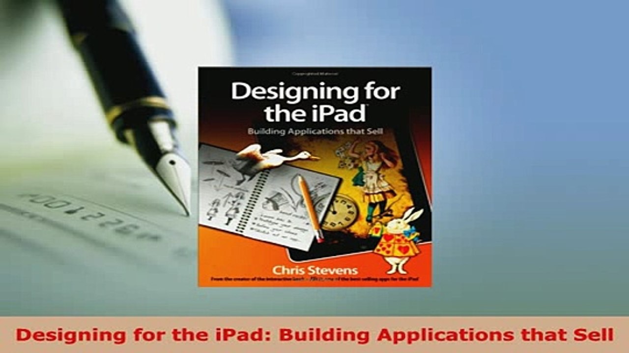 PDF  Designing for the iPad Building Applications that Sell Free Books