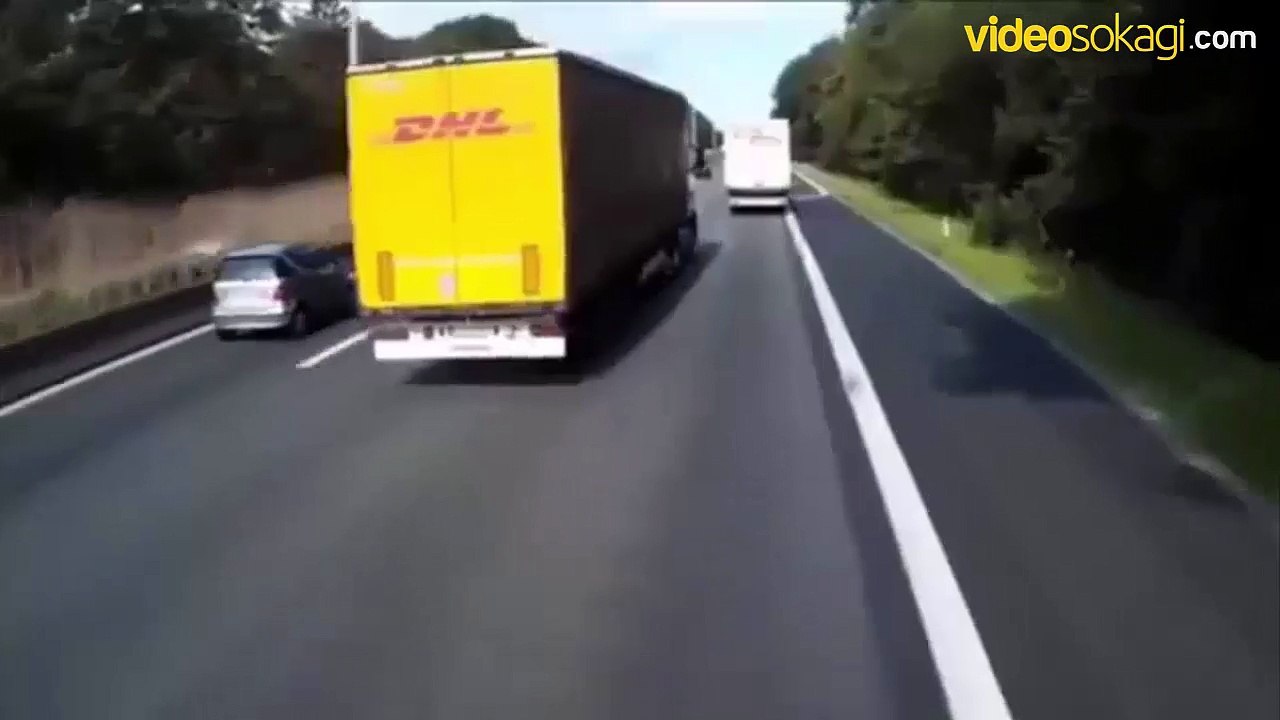 İnanılmaz bir kaza. Gözlerinize inanamayacaksınız