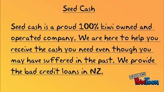 Seed Cash Offering Instant Loans in 15 Minutes