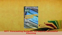 PDF  NYT  Forecasting Budgets 25 Keys to Successful Planning Read Full Ebook