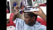 Indian Barber Cuts His Own Hair
