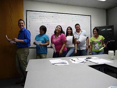 Fun Day in Class at Orlando Language School