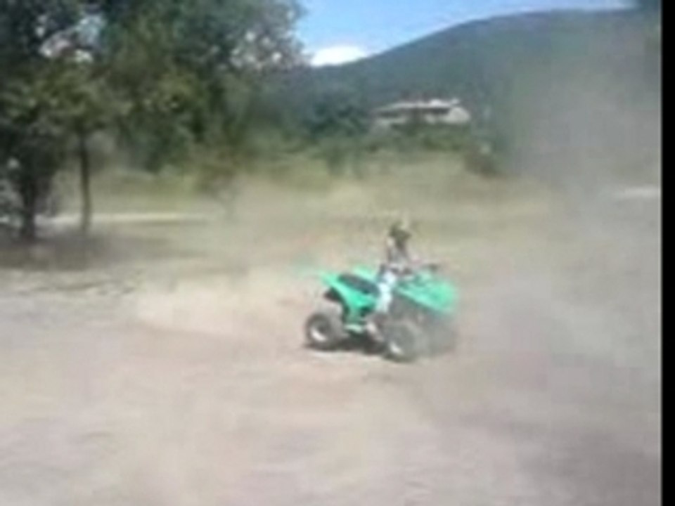 Karla en quad !