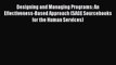 Ebook Designing and Managing Programs: An Effectiveness-Based Approach (SAGE Sourcebooks for