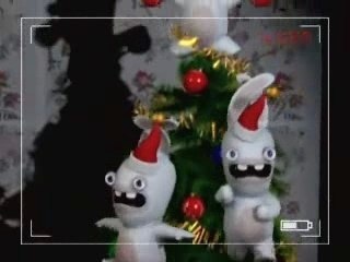 Les Lapins Crétins fêtent Noël