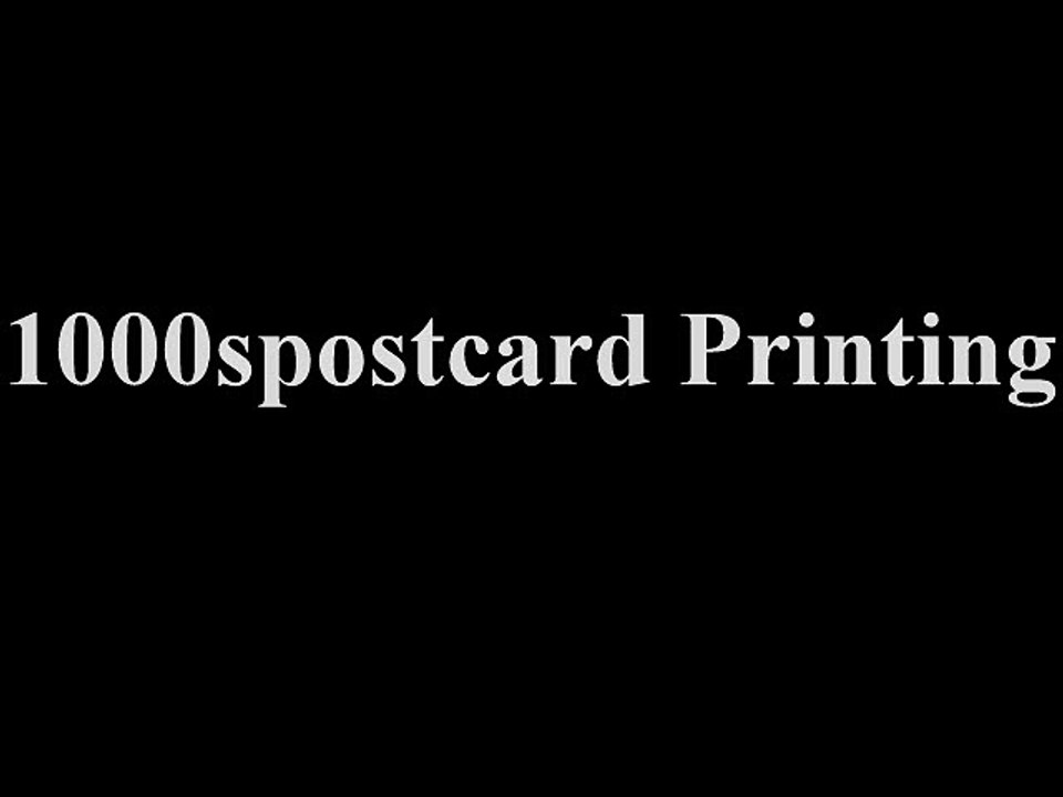 Postcard Printing Miami