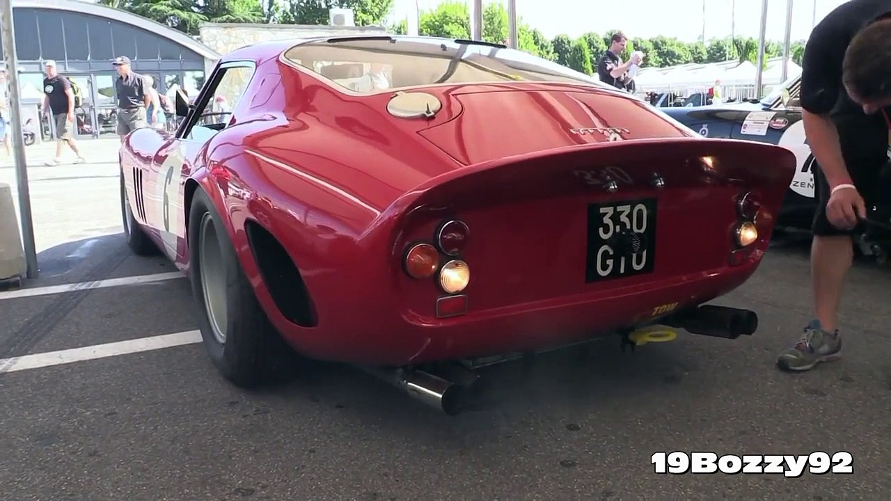 Best Sports Car: Ferrari 330 GTO Sound,  Warm Up & In Action On Track