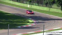 Best Sports Car: Ferrari FXX K Sound In Action at Imola Circuit