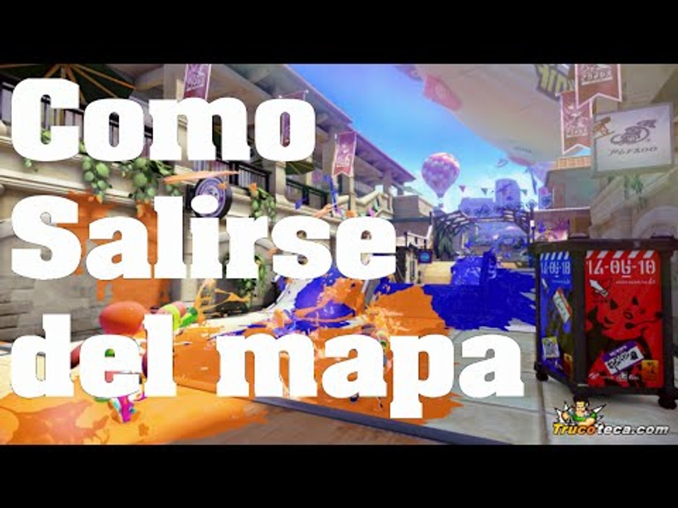 Splatoon - Truco (Glitch/Bug): Como salirse del mapa en Inkopolis - Trucos