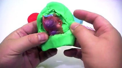 PEPPA PIG Español VIDEOS!!! PLAY DOH kinder surprise eggs inside out spider man