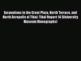 [Read book] Excavations in the Great Plaza North Terrace and North Acropolis of Tikal: Tikal