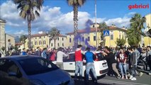 Tifosi euforici bloccano la strada, Juventus Campione Italia 2016 disagi alla festa del 5 scudetto