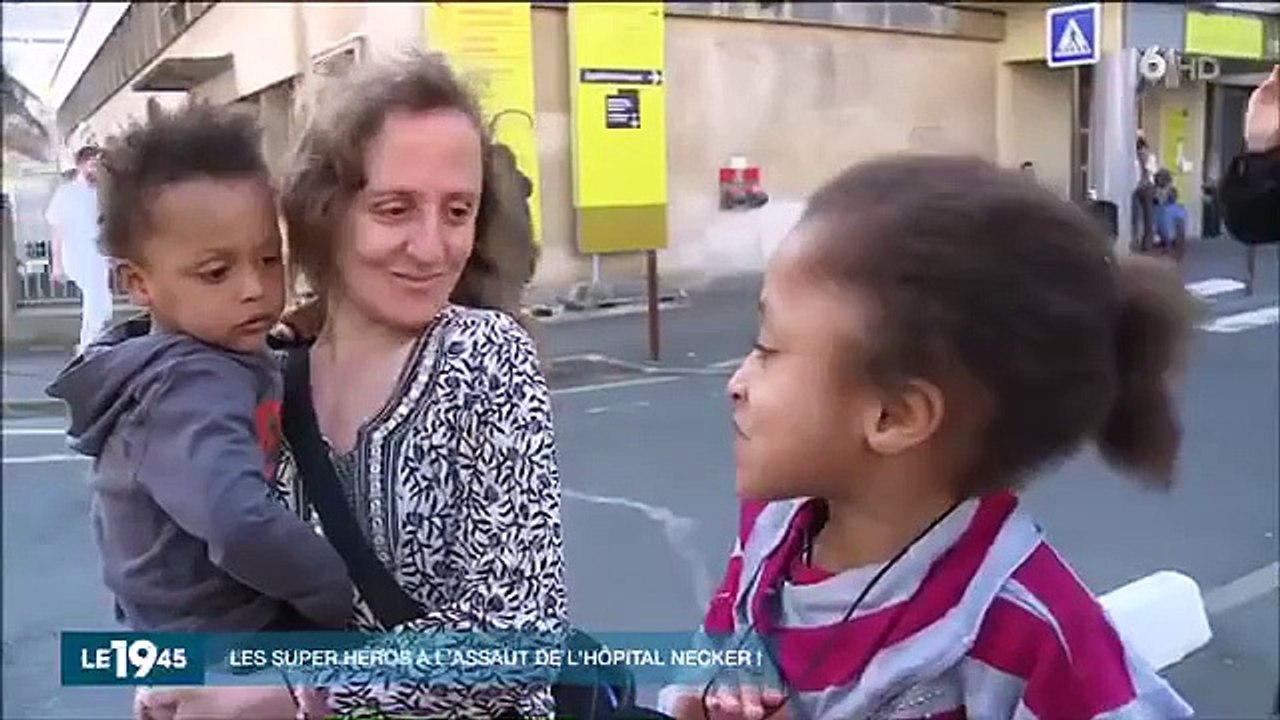 Quand des supers-héros rendent une visite surprise aux enfants malades de l’hôpital Necker