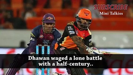 Video herunterladen: M22-IPL 2016-SRH vs RPS [IPL Match 22 Highlights ] Sunrisers Hyderabad vs Rising Pune Supergiants