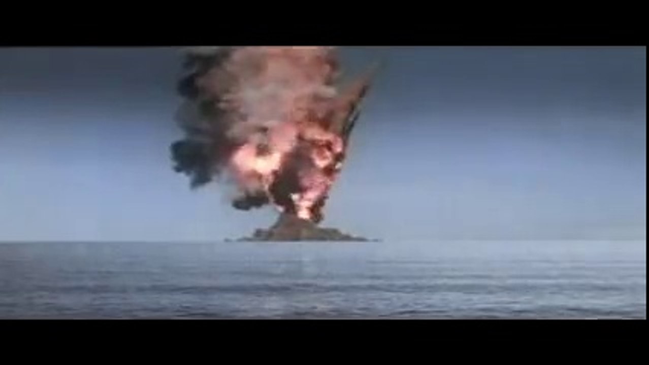 Huge Volcano Eruption