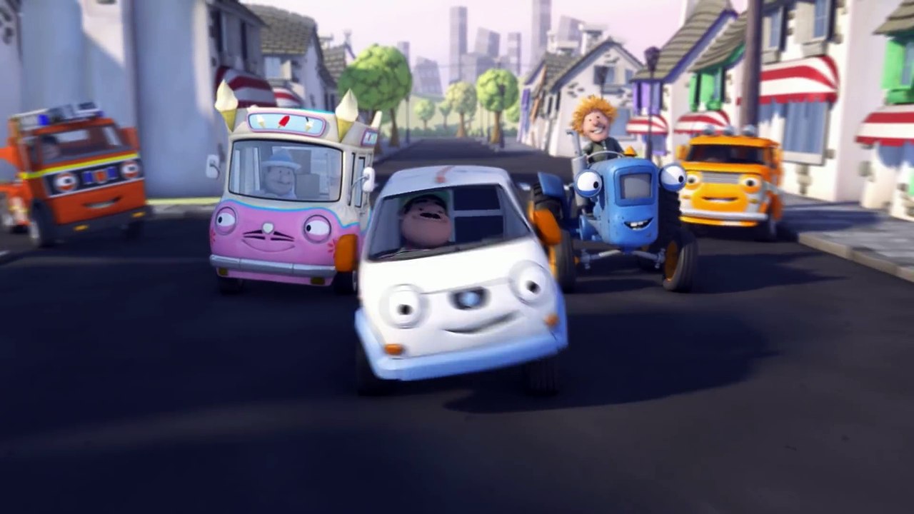 Олли Веселый грузовичок - Мультфильм про машинки - Серия 30 - Олли - пожарный (Full HD)