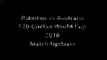 PAK vs AUS T20 Cricket World Cup 2016 - Cricket Match Updates 25th March 2016