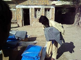 VIDIO DISTRIBUTION NFI KIT(IOM) IN UC GUL MOHD BARAN TALUKA JATIBY SDRA & SSPP..,