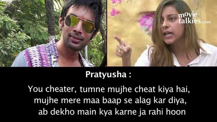 Pratyusha Banerjees Last CALL to BF Rahul Raj Singh