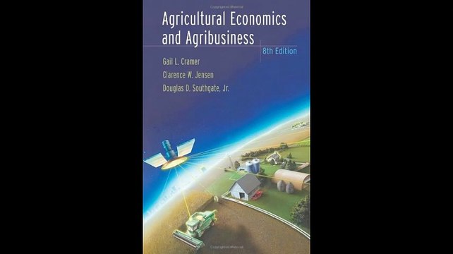 Agricultural Economics and Agribusiness