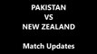 Pakistan vs New Zealand T20 Cricket Match Update 22 March 2016
