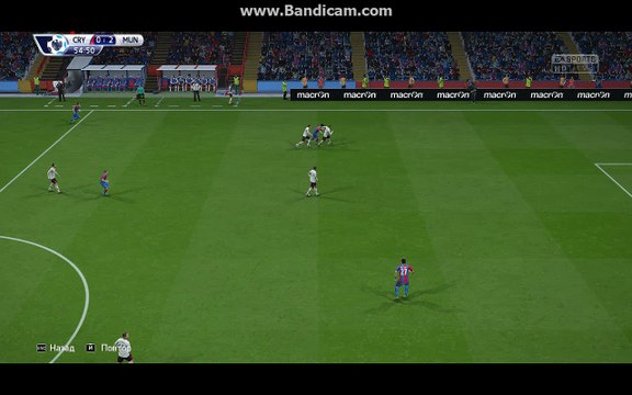 BPL 7 Тур. Кристал Пэлас - Манчестер Юнайтед. 0:3. Martial, 56'